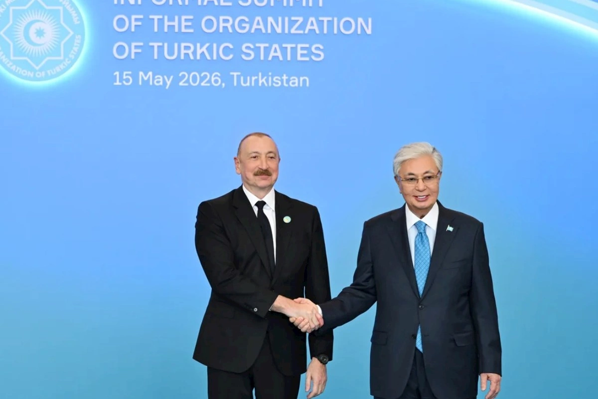 Prezident İlham Əliyev Türküstanda TDT-nin qeyri-rəsmi Zirvə görüşündə çıxış edib — FOTOLAR (YENİLƏNİB)