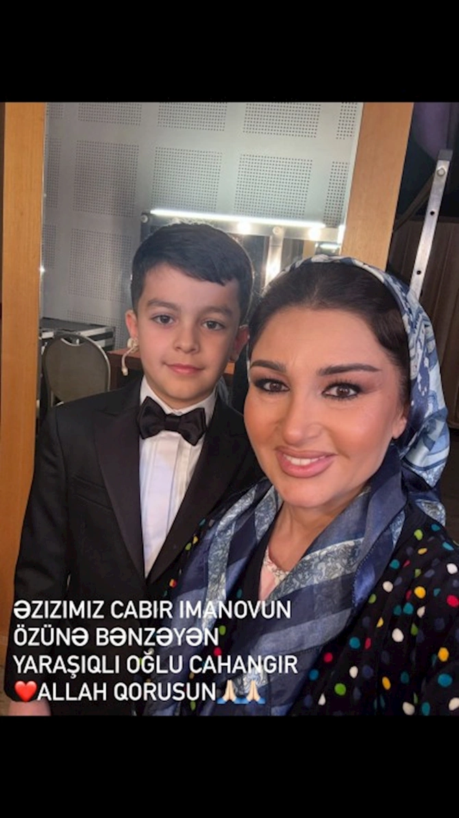Cabir İmanovun oğlu — FOTO