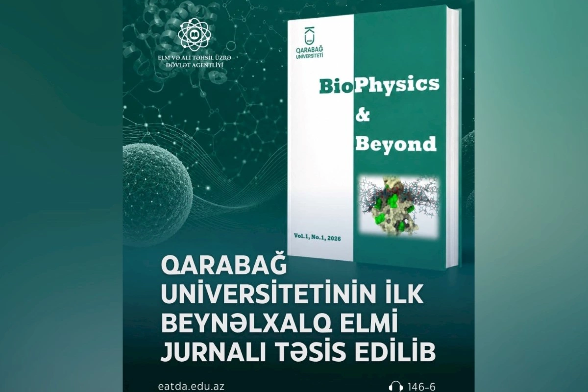 Qarabağ Universitetinin ilk beynəlxalq elmi jurnalı təsis edildi