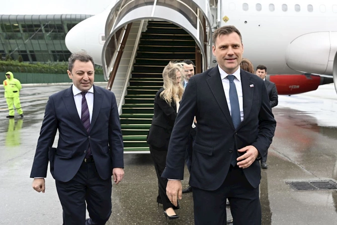 Slovakiya Baş nazirinin müavini Azərbaycana gəldi — FOTO