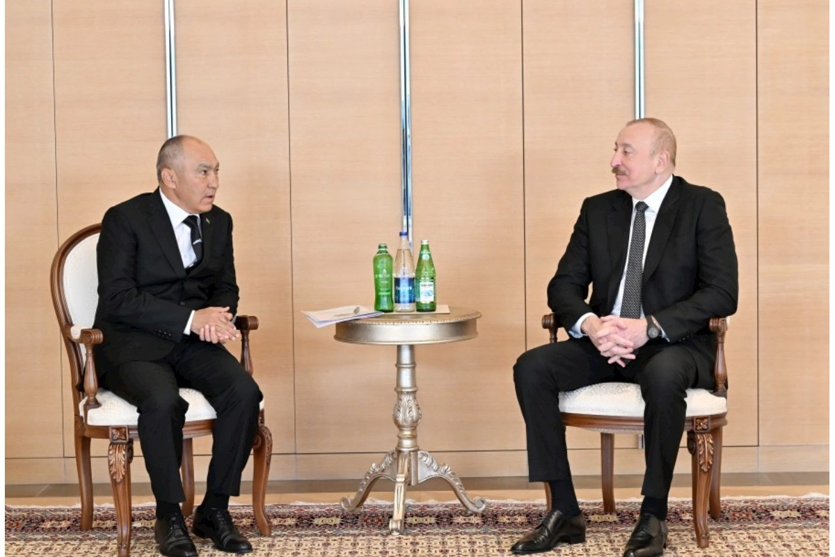 Prezident Deryageldi Orazovu qəbul edib — FOTO (YENİLƏNİB)