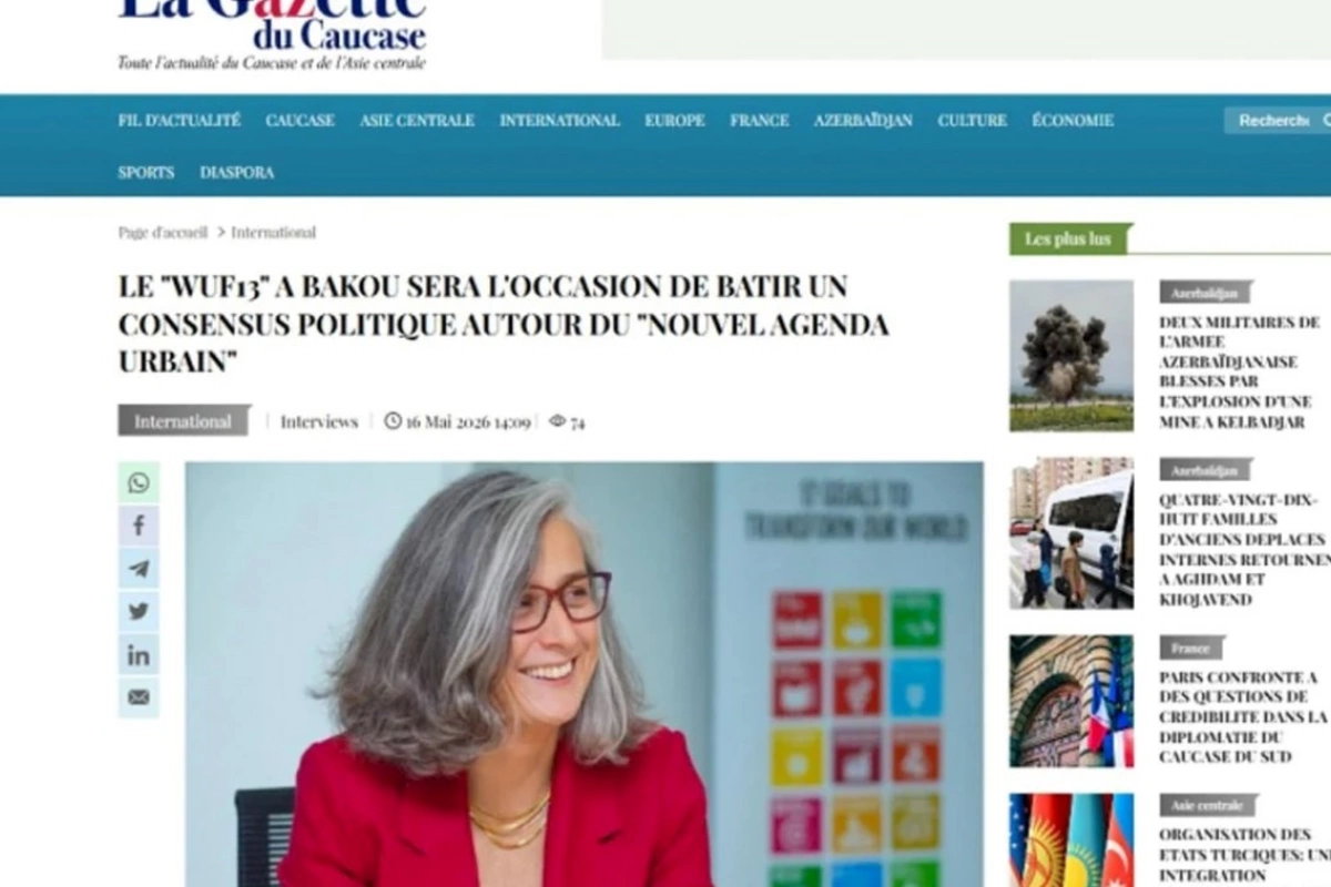 Bakının ev sahibliyi etdiyi WUF13 dünya mediasının diqqət mərkəzindədir — FOTOLAR