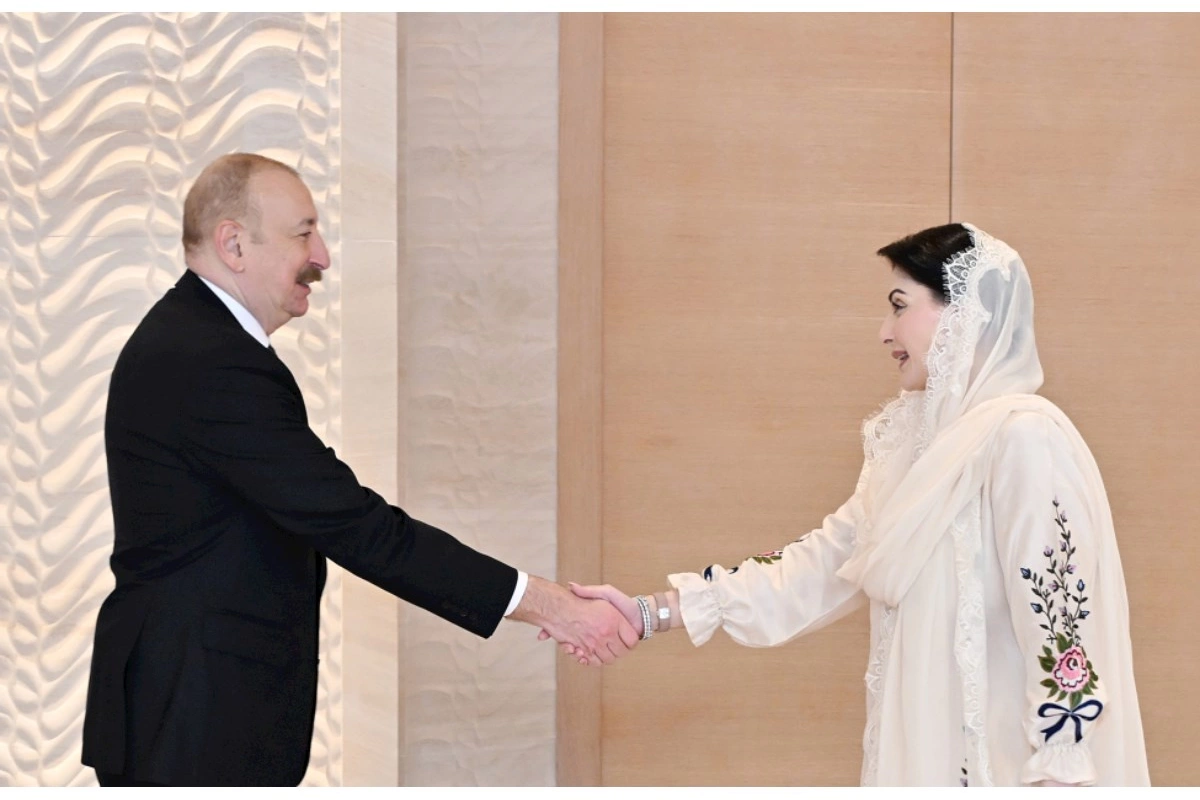Prezident Pakistanın Pəncab əyalətinin Baş nazirini qəbul edib — FOTOLAR (YENİLƏNİB)