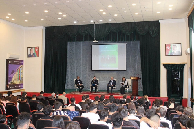 AQC rəhbərliyi Mingəçevir Dövlət Universitetində konfransda çıxış edib — FOTOLAR
