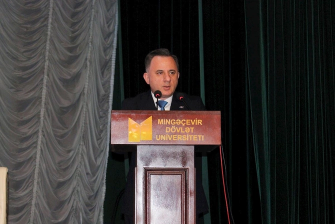 AQC rəhbərliyi Mingəçevir Dövlət Universitetində konfransda çıxış edib — FOTOLAR