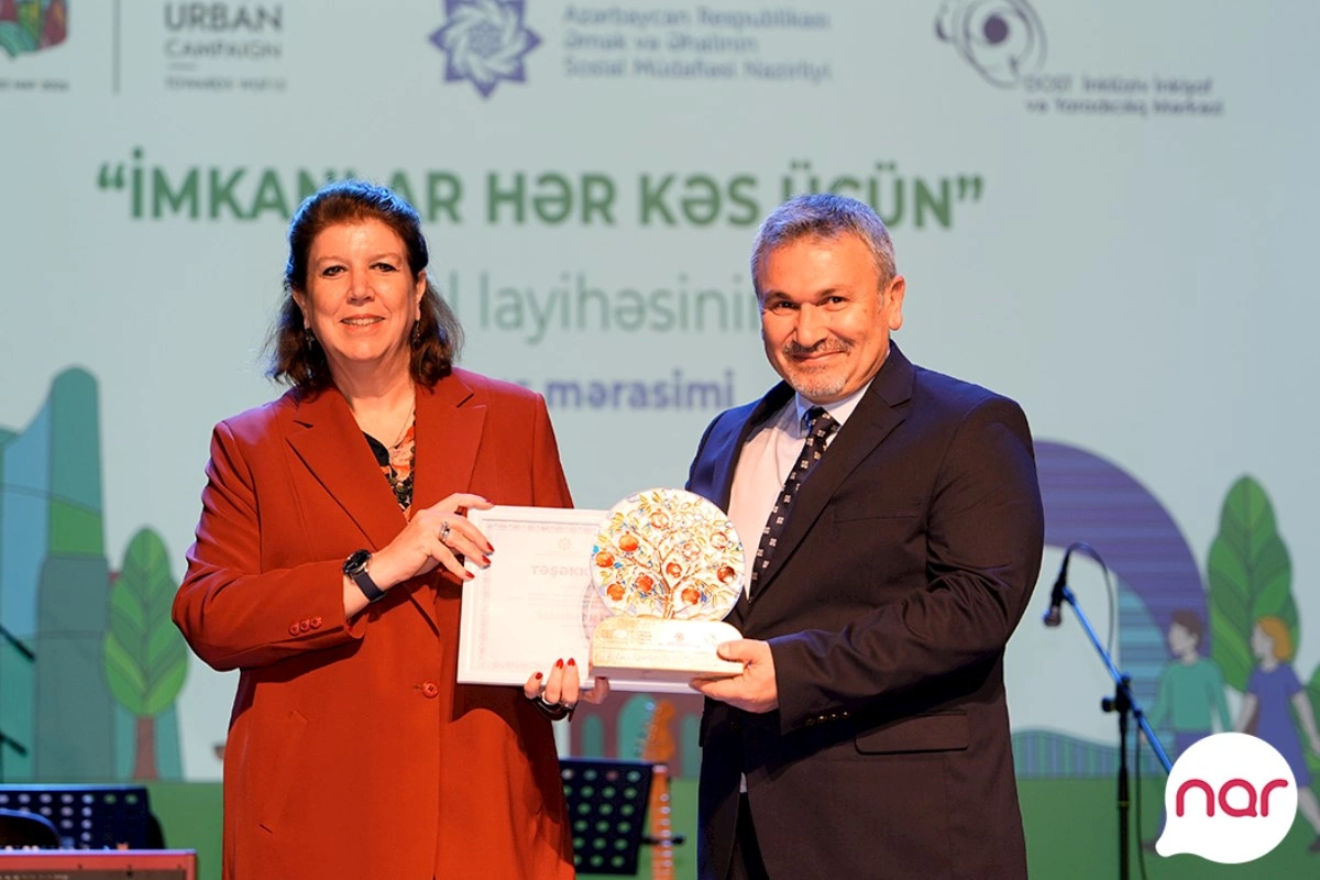 “Nar” “İmkanlar hər kəs üçün” layihəsinin bağlanış mərasimində iştirak etdi — FOTO