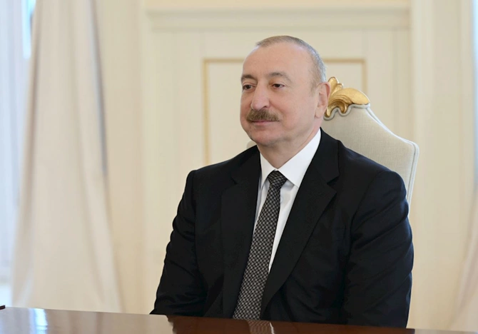 Prezident Belarus Milli Assambleyası Nümayəndələr Palatasının sədrini qəbul etdi — FOTOLAR