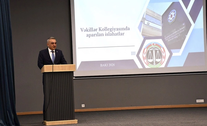 Vəkillər Kollegiyasının nümayəndə heyəti Qarabağ Universitetində olub — FOTOLAR Vəkillər Kollegiyasının nümayəndə heyəti Qarabağ Universitetində olub — FOTOLAR