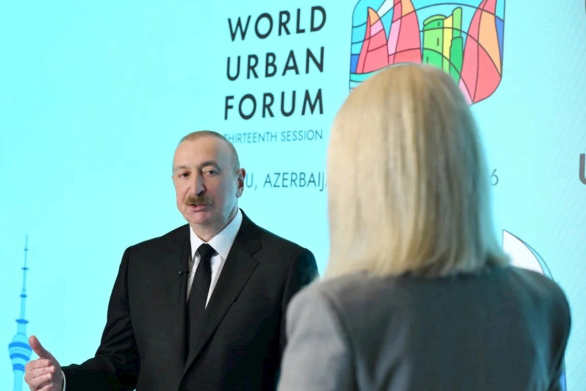 İlham Əliyev: Boru kəmərləri vasitəsilə qaz tədarük etdiyimiz ölkələrin sayına görə dünyada birinci yerdəyik