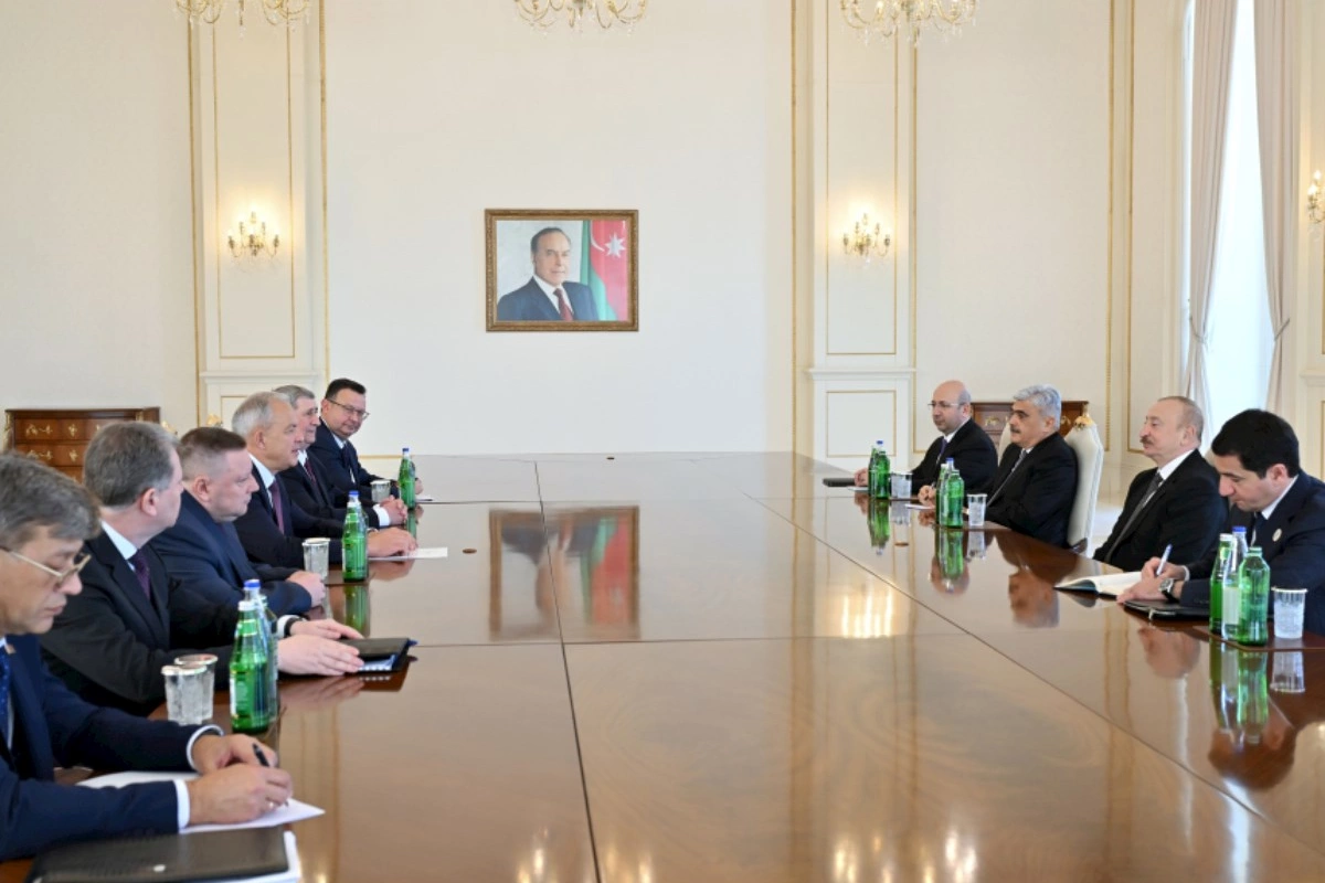Prezident Belarus Milli Assambleyası Nümayəndələr Palatasının sədrini qəbul etdi — FOTOLAR