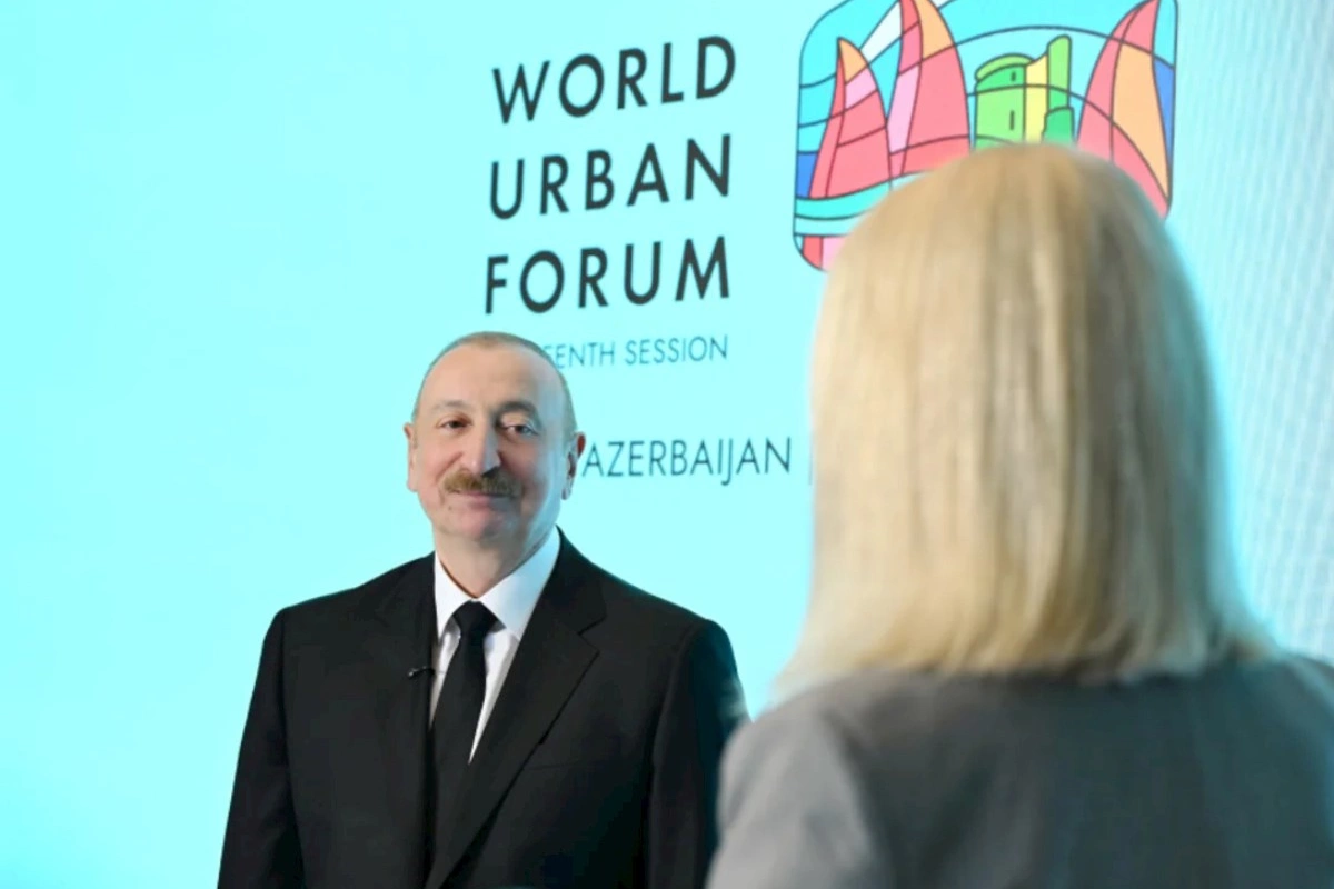 İlham Əliyev: WUF13-ə ev sahibliyi etmək bizim üçün böyük şərəfdir
