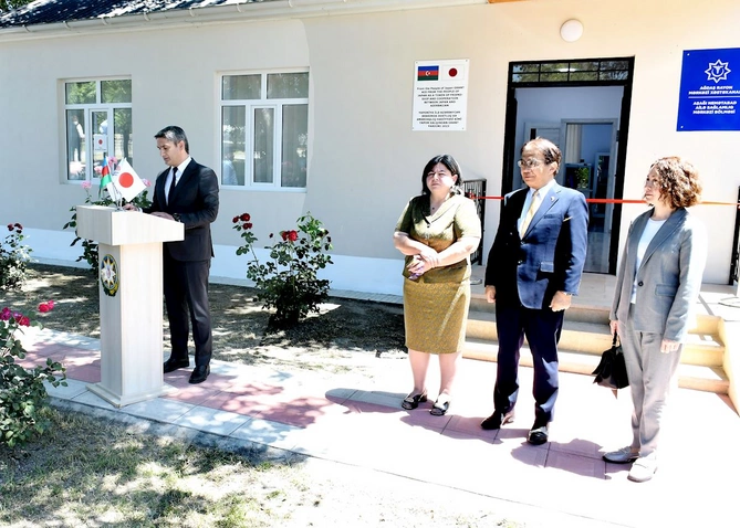 Ağdaşın Aşağı Nemətabad Ailə Sağlamlıq Mərkəzi açıldı — FOTOLAR Ağdaşın Aşağı Nemətabad Ailə Sağlamlıq Mərkəzi açıldı — FOTOLAR
