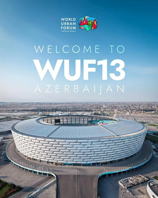 WUF13 çərçivəsində İsmayıllı RİH başçısı çıxış edib — FOTOLAR