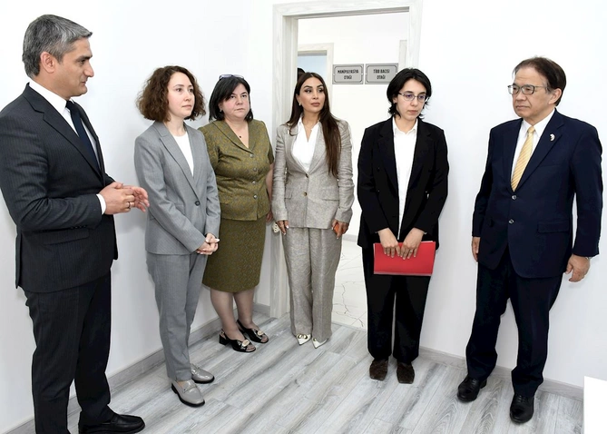 Ağdaşın Aşağı Nemətabad Ailə Sağlamlıq Mərkəzi açıldı — FOTOLAR Ağdaşın Aşağı Nemətabad Ailə Sağlamlıq Mərkəzi açıldı — FOTOLAR