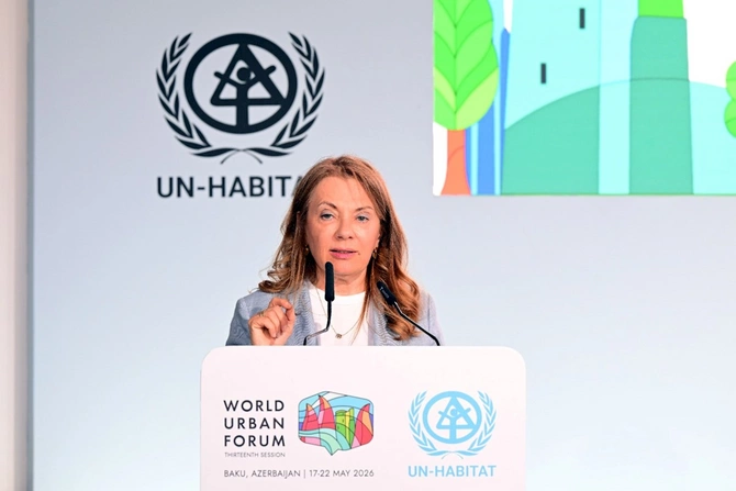 WUF13 çərçivəsində “UNESCO-nun yaradıcı şəhərləri və dayanıqlı şəhərsalma” mövzusunda panel sessiya keçirilib — FOTOLAR WUF13 çərçivəsində “UNESCO-nun yaradıcı şəhərləri və dayanıqlı şəhərsalma” mövzusunda panel sessiya keçirilib — FOTOLAR