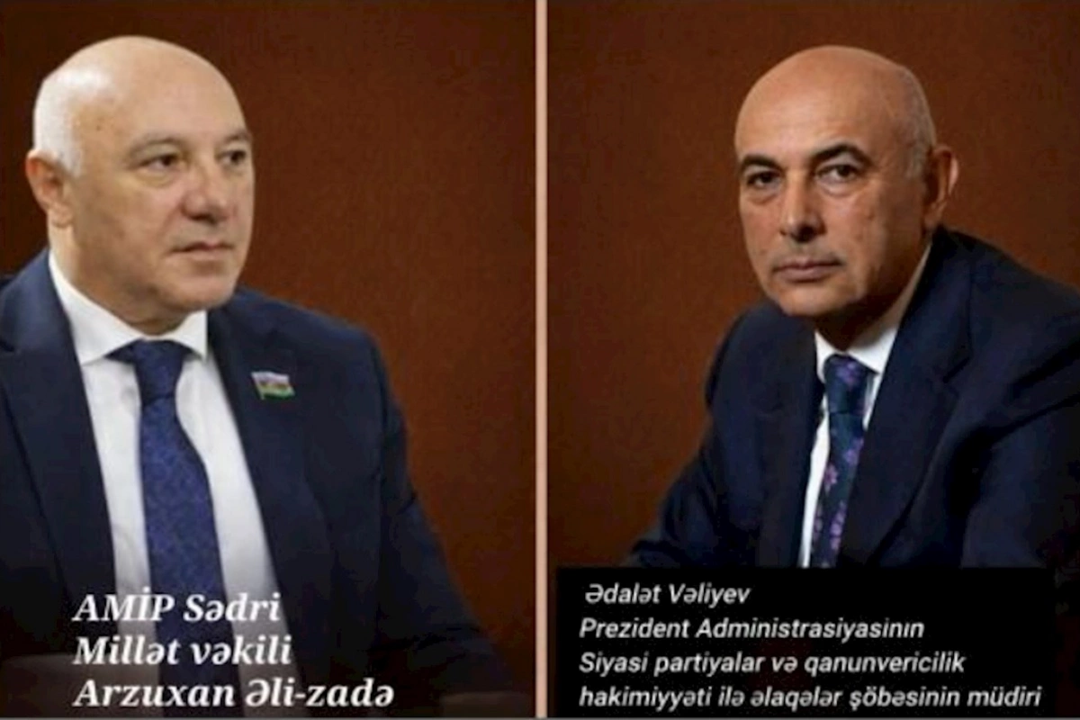 Prezident Administrasiyasında AMİP sədri Arzuxan Əli-zadə ilə görüş keçirilib