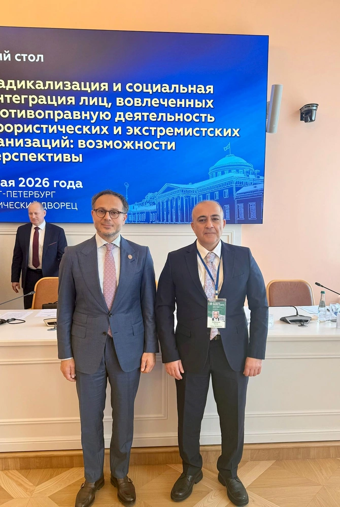 Ramil Həsən Sankt-Peterburqda keçirilən Beynəlxalq konfransda iştirak etdi — FOTOLAR Ramil Həsən Sankt-Peterburqda keçirilən Beynəlxalq konfransda iştirak etdi — FOTOLAR