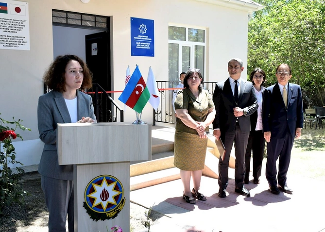 Ağdaşın Aşağı Nemətabad Ailə Sağlamlıq Mərkəzi açıldı — FOTOLAR Ağdaşın Aşağı Nemətabad Ailə Sağlamlıq Mərkəzi açıldı — FOTOLAR