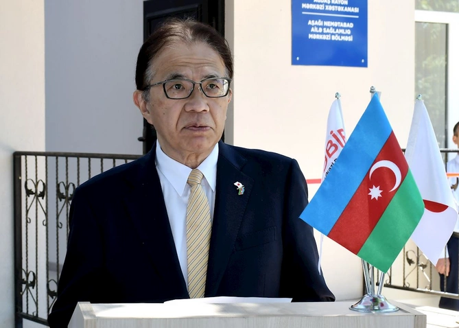 Ağdaşın Aşağı Nemətabad Ailə Sağlamlıq Mərkəzi açıldı — FOTOLAR Ağdaşın Aşağı Nemətabad Ailə Sağlamlıq Mərkəzi açıldı — FOTOLAR