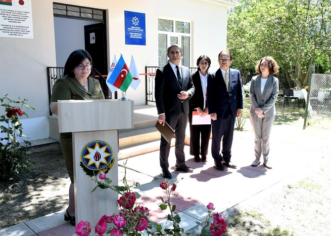 Ağdaşın Aşağı Nemətabad Ailə Sağlamlıq Mərkəzi açıldı — FOTOLAR Ağdaşın Aşağı Nemətabad Ailə Sağlamlıq Mərkəzi açıldı — FOTOLAR