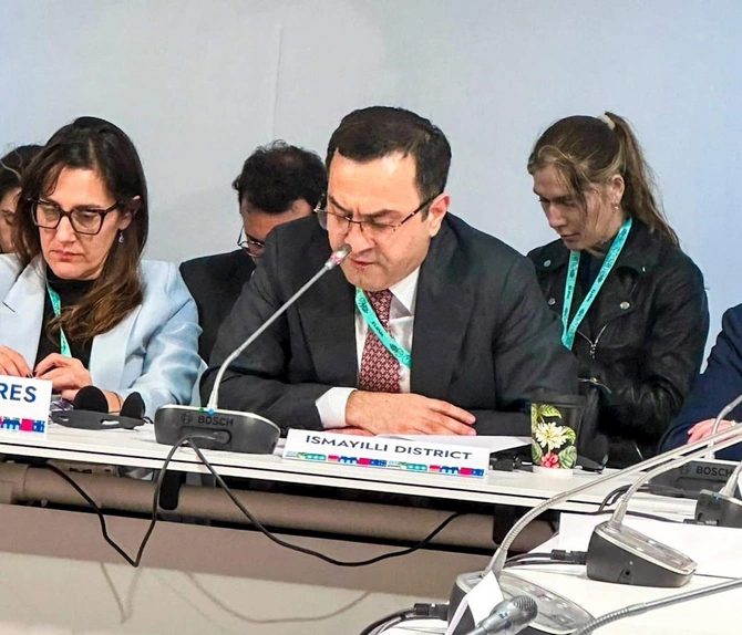 WUF13 çərçivəsində İsmayıllı RİH başçısı çıxış edib — FOTOLAR