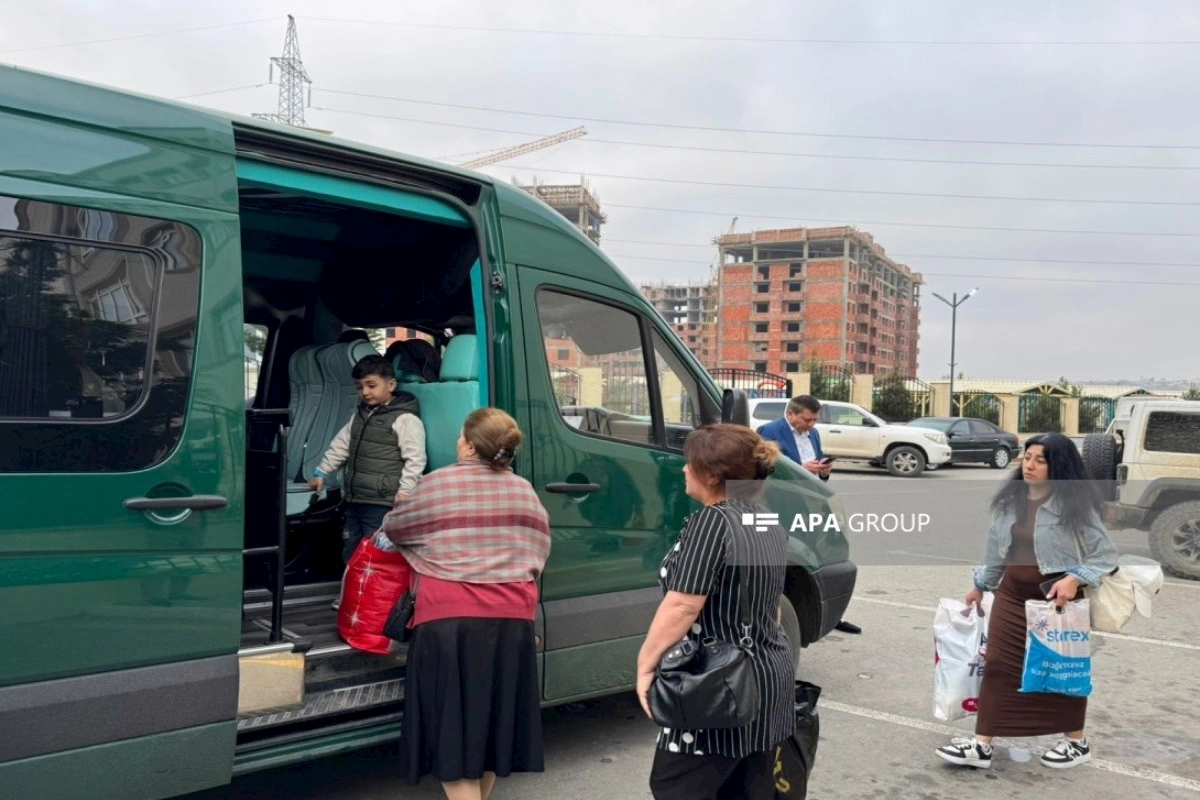 Şükürbəyli kəndinə növbəti köç karvanı yola salınıb
