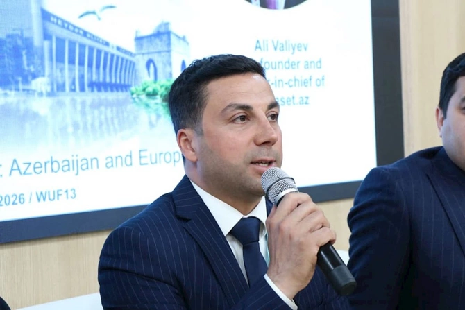 ASGA WUF13 çərçivəsində Dayanıqlı şəhərsalma: Azərbaycan və Avropa təcrübəsi mövzusunda tədbir keçirib — FOTOLAR ASGA WUF13 çərçivəsində Dayanıqlı şəhərsalma: Azərbaycan və Avropa təcrübəsi mövzusunda tədbir keçirib — FOTOLAR