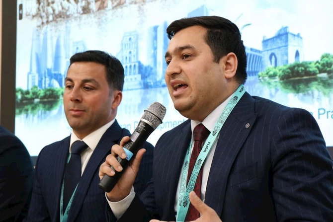 ASGA WUF13 çərçivəsində Dayanıqlı şəhərsalma: Azərbaycan və Avropa təcrübəsi mövzusunda tədbir keçirib — FOTOLAR ASGA WUF13 çərçivəsində Dayanıqlı şəhərsalma: Azərbaycan və Avropa təcrübəsi mövzusunda tədbir keçirib — FOTOLAR