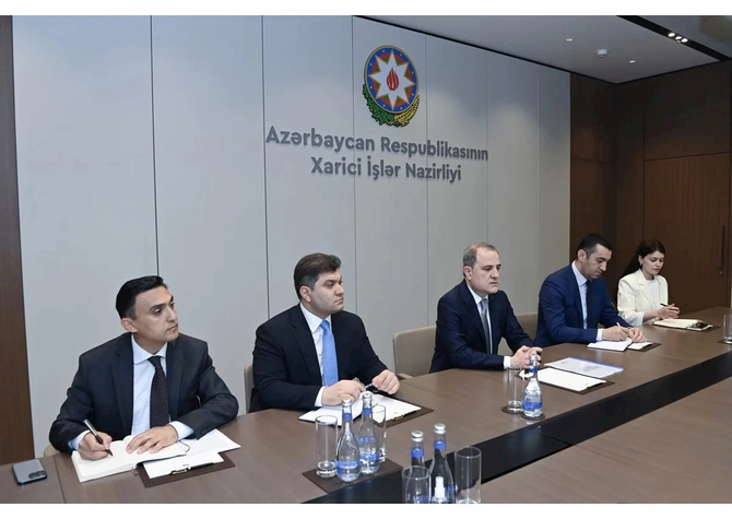 Ceyhun Bayramov UNCTAD-ın Baş katibi ilə görüşdü — FOTOLAR