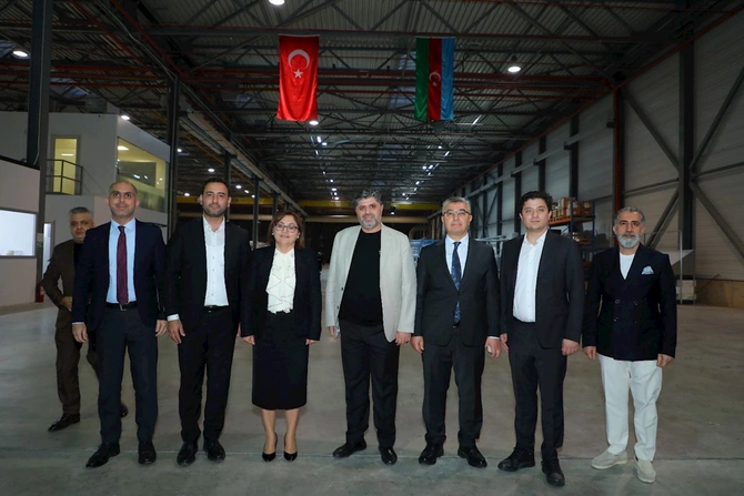 Qaziantep bələdiyyəsinin sədri Bakıda Predonun fabrikini ziyarət etdi — FOTOLAR