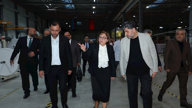Qaziantep bələdiyyəsinin sədri Bakıda Predonun fabrikini ziyarət etdi — FOTOLAR