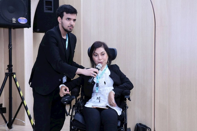 “Gənclərin inklüziv şəhər təşəbbüsləri” layihəsi çərçivəsində tədbir keçirilib — FOTOLAR “Gənclərin inklüziv şəhər təşəbbüsləri” layihəsi çərçivəsində tədbir keçirilib — FOTOLAR