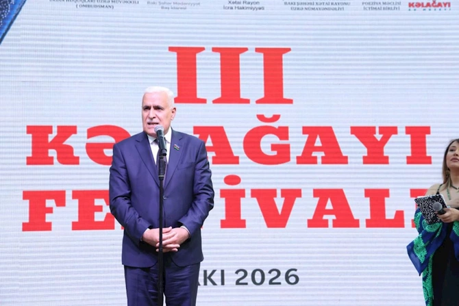 Üçüncü Kəlağayı Festivalı təşkil olunub — FOTOLAR Üçüncü Kəlağayı Festivalı təşkil olunub — FOTOLAR