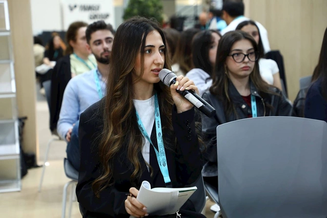 “Gənclərin inklüziv şəhər təşəbbüsləri” layihəsi çərçivəsində tədbir keçirilib — FOTOLAR “Gənclərin inklüziv şəhər təşəbbüsləri” layihəsi çərçivəsində tədbir keçirilib — FOTOLAR
