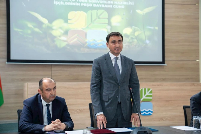 ETSN kollektivi peşə bayramını qeyd etdi — FOTOLAR