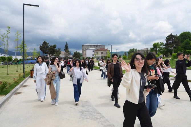 Qarabağda ilk dəfə tələbələrin beynəlxalq BMT Modeli Konfransı keçirilir — FOTOLAR