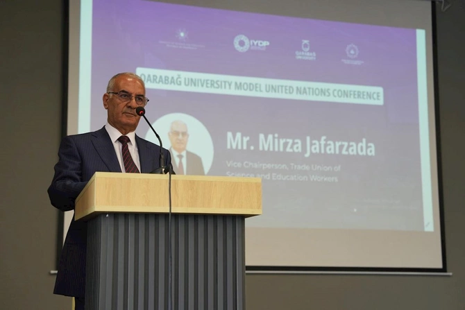 Qarabağda ilk dəfə tələbələrin beynəlxalq BMT Modeli Konfransı keçirilir — FOTOLAR
