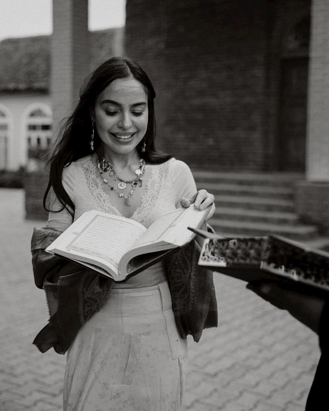 Leyla Əliyeva Masallıda Cümə məscidində — FOTOLAR Leyla Əliyeva Masallıda Cümə məscidində — FOTOLAR