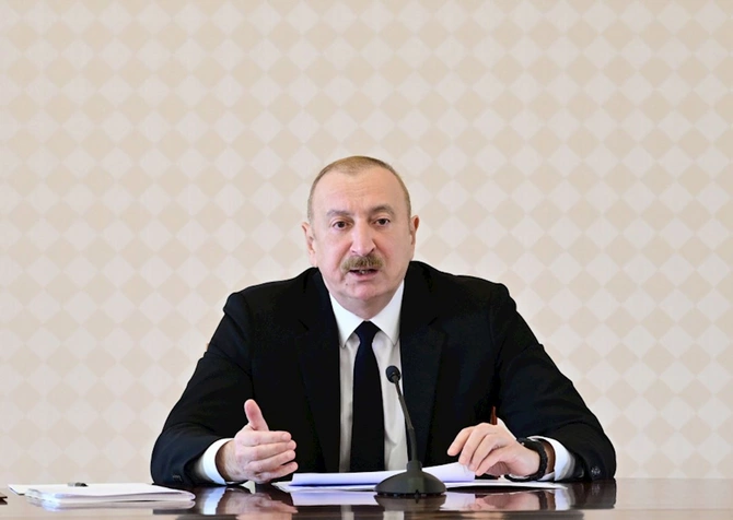 Prezident İlham Əliyevin sədrliyi ilə kənd təsərrüfatı məsələlərinə həsr olunmuş müşavirə keçirilib — FOTOLAR (YENİLƏNİB)