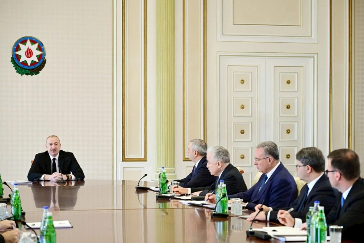 İlham Əliyev: Bu gün ölkə üzrə qazlaşmanın səviyyəsi 96 %-dir
