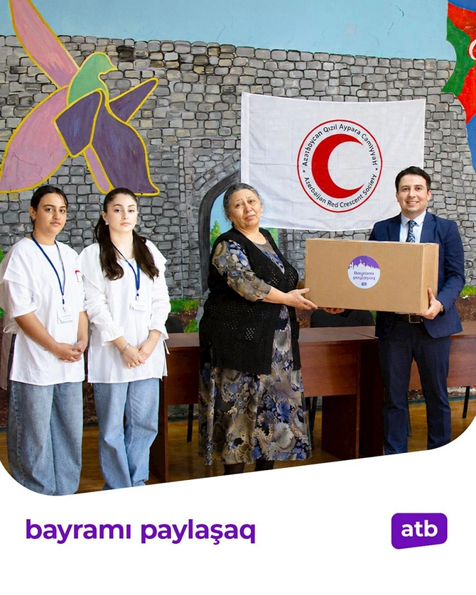Azər Türk Bank Qurban bayramı münasibətilə sosial layihə həyata keçirib — FOTOLAR