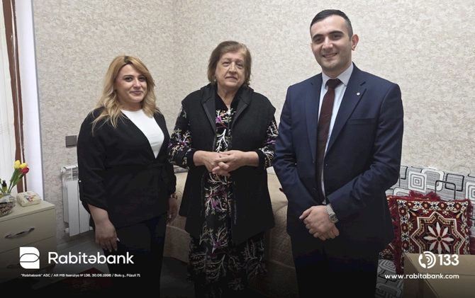 Rabitəbank Qurban bayramında Qarabağda yaşayan şəhid və qazi ailələrini ziyarət edib