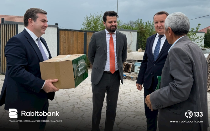 Rabitəbank Qurban bayramında Qarabağda yaşayan şəhid və qazi ailələrini ziyarət edib