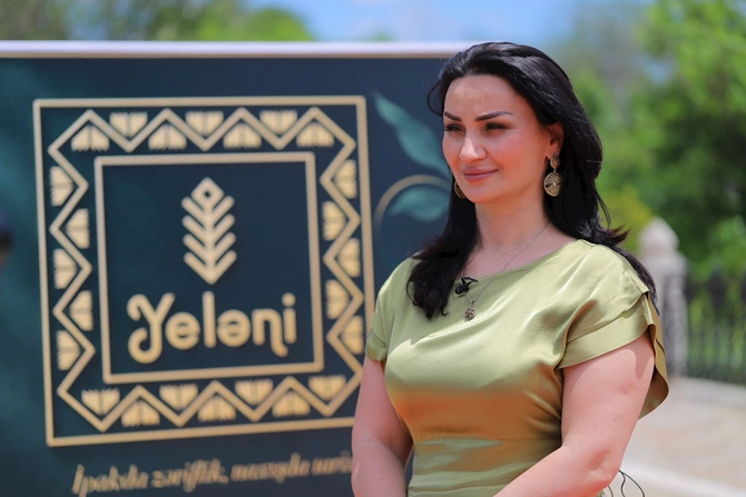 Möminə Xatun türbəsi ətrafında “Yeləni” kəlağayı kolleksiyası TƏQDİM OLUNDU—FOTO—VİDEO