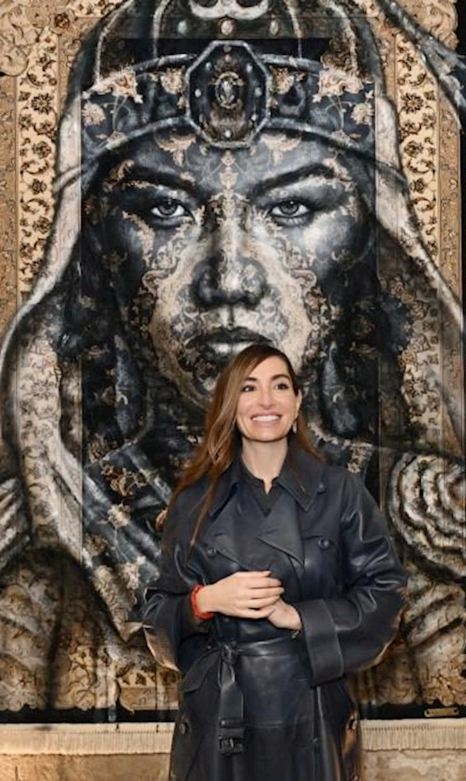 Prezidentin qızları Beynəlxalq Xalça Festivalında — FOTOLAR