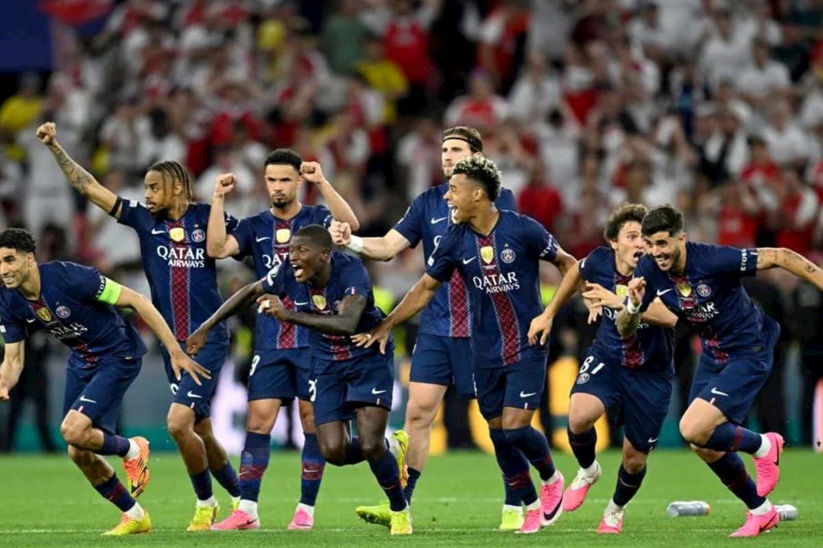 PSJ ardıcıl ikinci dəfə UEFA Çempionlar Liqasının qalibi olub
