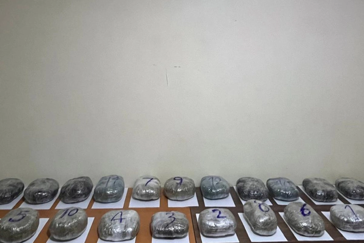 İrandan ölkəyə 20 kq narkotik keçirmək istədilər — Sərhəddə əməliyyat