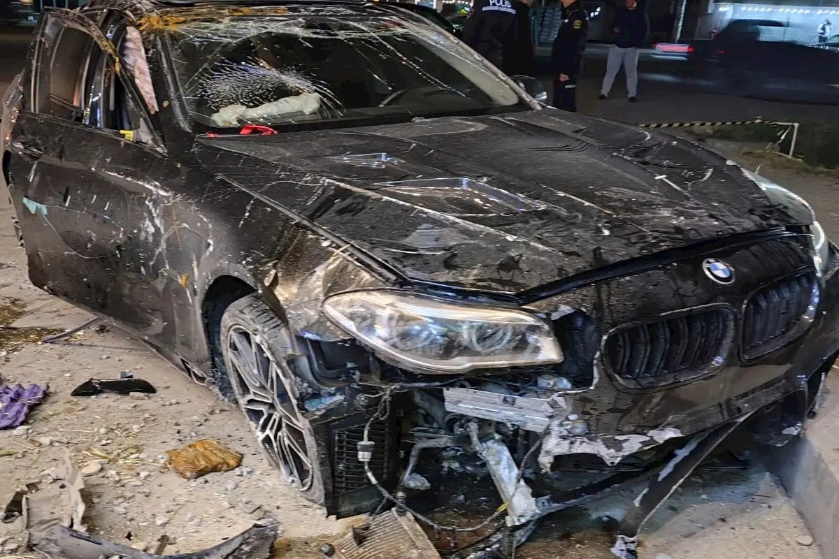 Gəncə yolunda F10 aşdı — 3 yaralı var