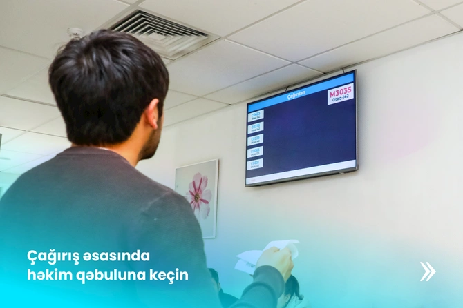 Abşeron Rayon Mərkəzi Xəstəxanasında onlayn növbə sisteminin tətbiqinə başlanılıb — FOTOLAR Abşeron Rayon Mərkəzi Xəstəxanasında onlayn növbə sisteminin tətbiqinə başlanılıb — FOTOLAR
