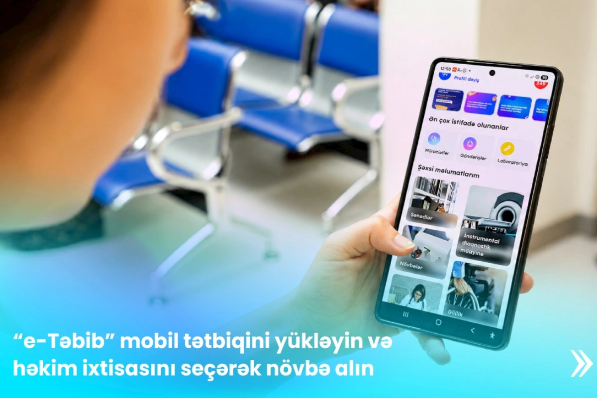 Abşeron Rayon Mərkəzi Xəstəxanasında onlayn növbə sisteminin tətbiqinə başlanılıb — FOTOLAR